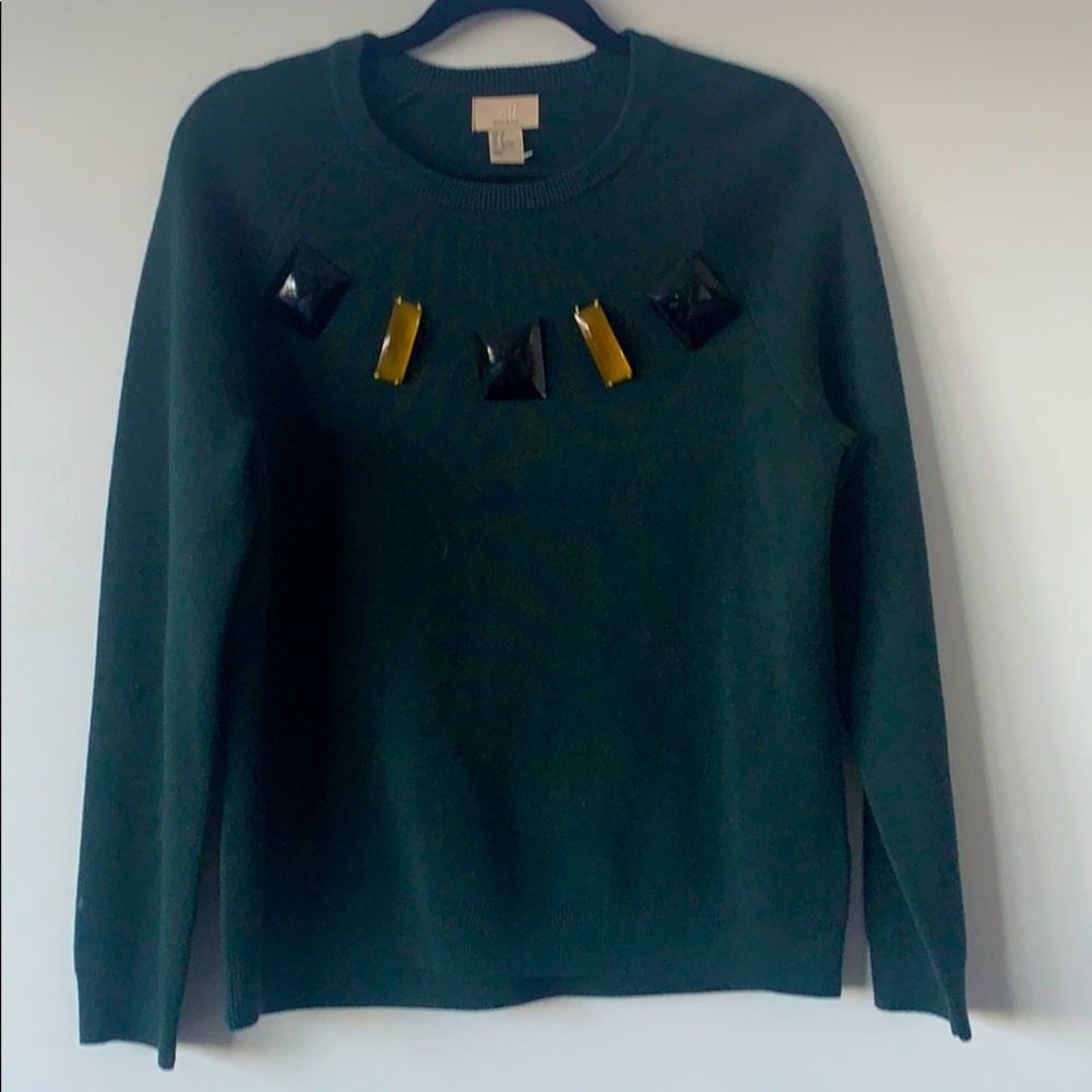 H&M forest Green sweater
